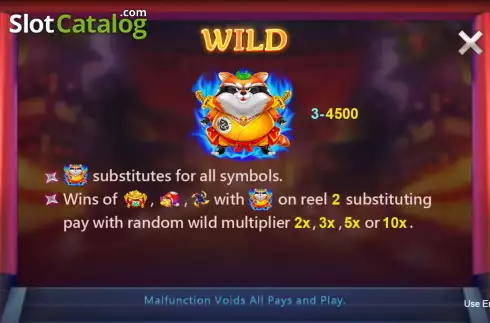 Οθόνη5. Ninja Raccoon Κουλοχέρης