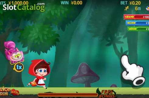 Οθόνη3. Alice Run Κουλοχέρης