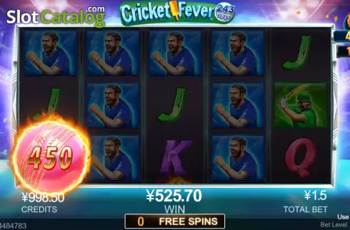 Οθόνη7. Cricket Fever (СQ9Gaming) Κουλοχέρης