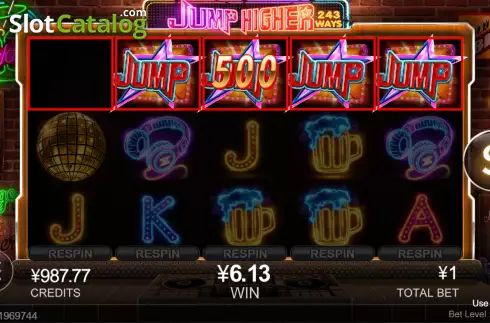 Οθόνη4. Jump Higher Κουλοχέρης