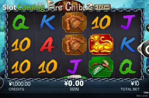 Οθόνη2. Fire Chibi 2 Κουλοχέρης 