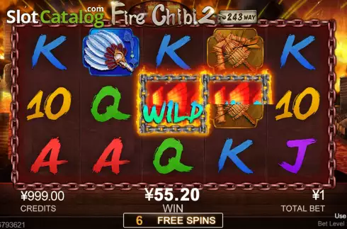 Οθόνη8. Fire Chibi 2 Κουλοχέρης 