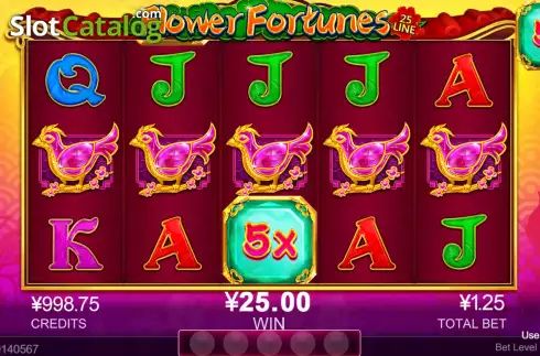 Οθόνη7. Flower Fortunes (CQ9Gaming) Κουλοχέρης