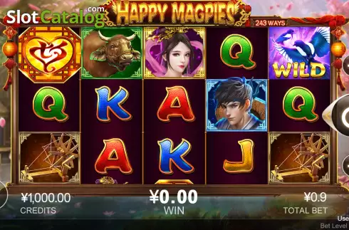 Οθόνη3. Happy Magpies Κουλοχέρης