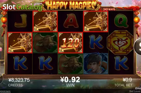 Οθόνη5. Happy Magpies Κουλοχέρης