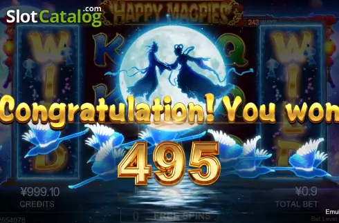 Οθόνη9. Happy Magpies Κουλοχέρης