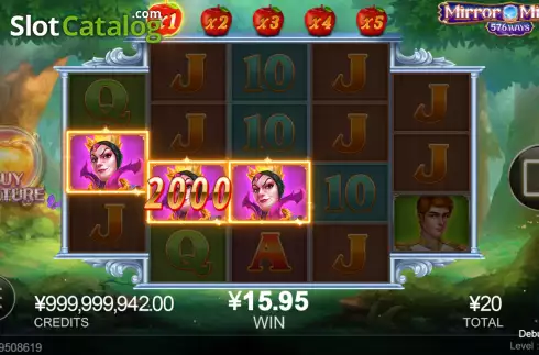 Οθόνη4. Mirror Mirror (CQ9Gaming) Κουλοχέρης 
