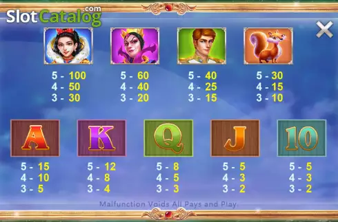 Οθόνη6. Mirror Mirror (CQ9Gaming) Κουλοχέρης 