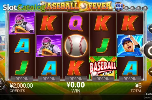 Οθόνη2. Baseball Fever (CQ9Gaming) Κουλοχέρης