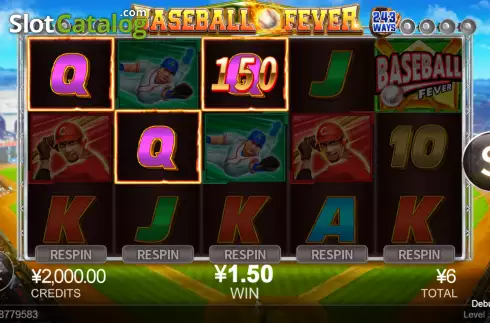 Οθόνη4. Baseball Fever (CQ9Gaming) Κουλοχέρης