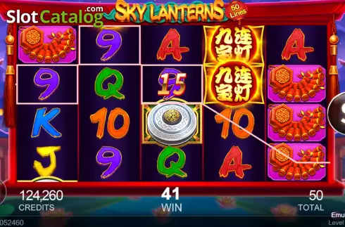 Οθόνη3. Sky Lanterns (CQ9Gaming) Κουλοχέρης