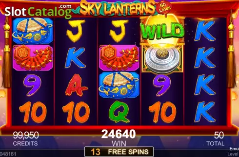Οθόνη6. Sky Lanterns (CQ9Gaming) Κουλοχέρης