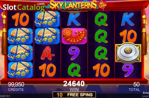Οθόνη7. Sky Lanterns (CQ9Gaming) Κουλοχέρης