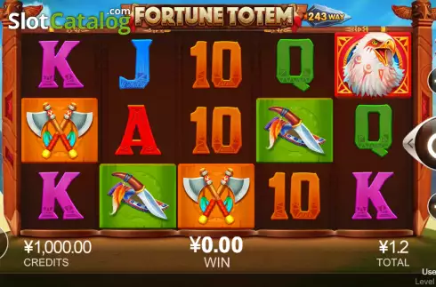 Οθόνη2. Fortune Totem Κουλοχέρης