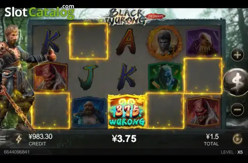 Οθόνη3. Black Wukong Κουλοχέρης