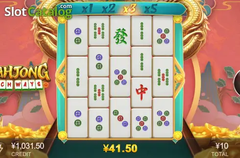 Οθόνη3. Mahjong Rich Ways Κουλοχέρης