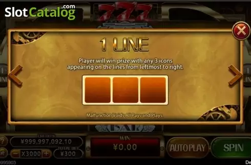 Οθόνη5. 777 (CQ9GAMING) Κουλοχέρης