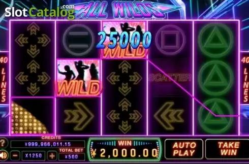 Οθόνη3. All Wilds Κουλοχέρης 