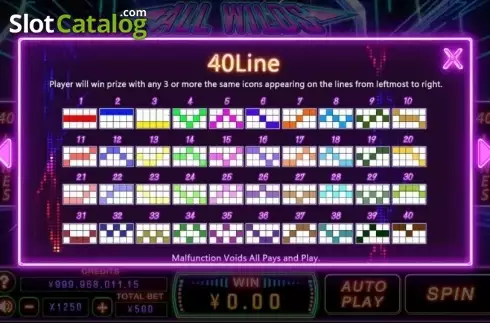 Οθόνη6. All Wilds Κουλοχέρης 