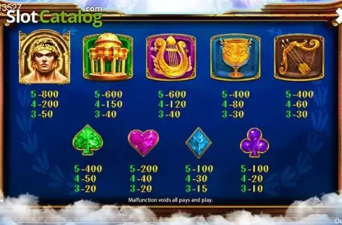 Οθόνη5. Apollo (CQ9Gaming) Κουλοχέρης