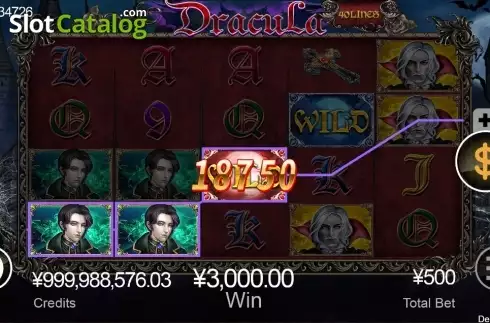 Οθόνη3. Dracula (CQ9Gaming) Κουλοχέρης
