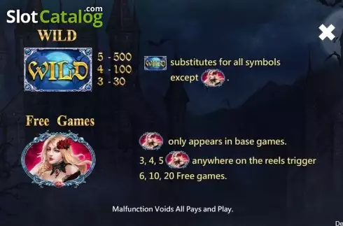 Οθόνη4. Dracula (CQ9Gaming) Κουλοχέρης
