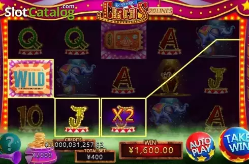 Οθόνη3. Ecstatic Circus Κουλοχέρης