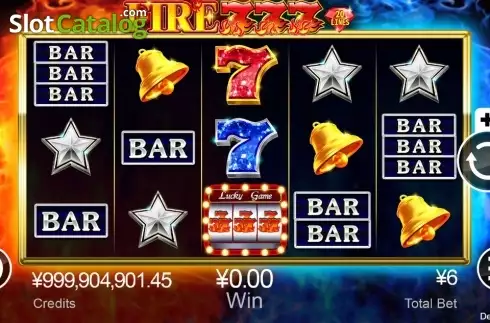 Οθόνη2. Fire 777 Κουλοχέρης