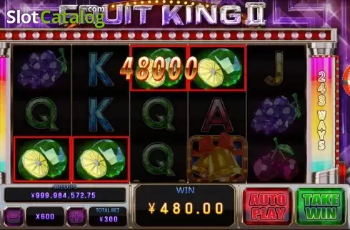 Οθόνη3. Fruit King Deluxe Κουλοχέρης