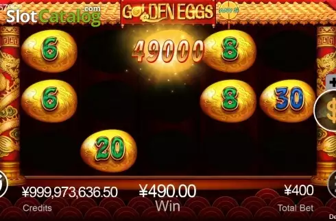 Οθόνη2. Golden Eggs (CQ9Gaming) Κουλοχέρης 