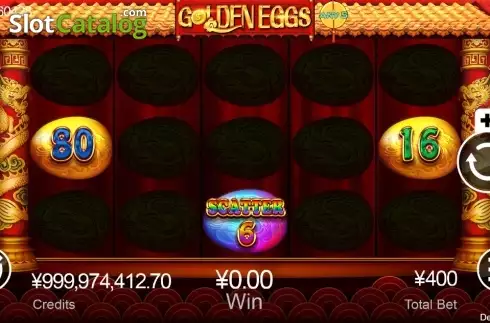 Οθόνη3. Golden Eggs (CQ9Gaming) Κουλοχέρης 