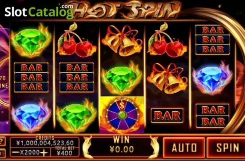 Οθόνη2. Hot Spins (CQ9Gaming) Κουλοχέρης