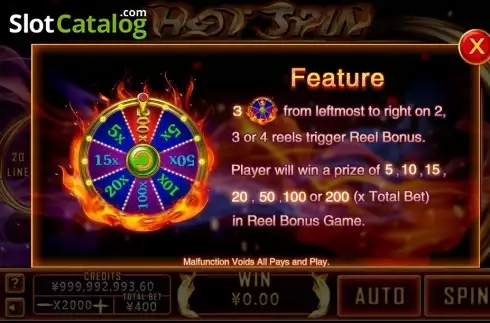 Οθόνη6. Hot Spins (CQ9Gaming) Κουλοχέρης