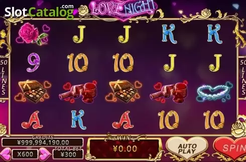 Οθόνη2. Love Night Κουλοχέρης