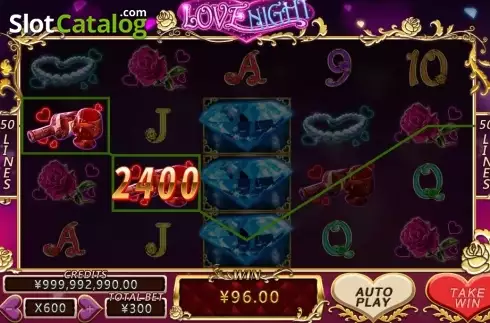 Οθόνη3. Love Night Κουλοχέρης