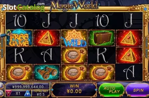 Οθόνη2. Magic World (CQ9Gaming) Κουλοχέρης