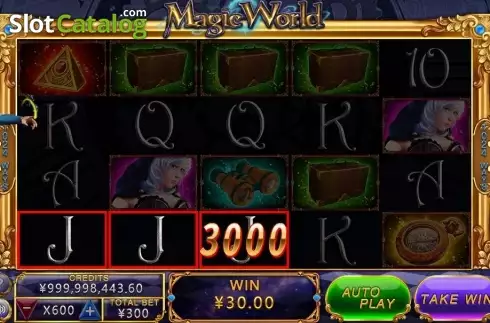 Οθόνη3. Magic World (CQ9Gaming) Κουλοχέρης