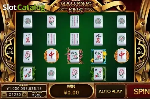 Οθόνη2. Mahjong King (CQ9 Gaming) Κουλοχέρης 