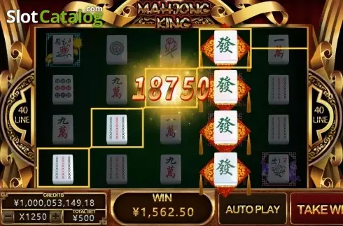 Οθόνη3. Mahjong King (CQ9 Gaming) Κουλοχέρης 