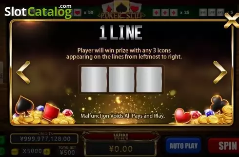 Οθόνη5. Poker Slot Κουλοχέρης
