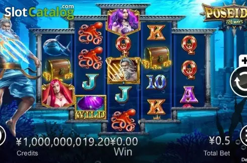 Οθόνη2. Poseidon (CQ9Gaming) Κουλοχέρης