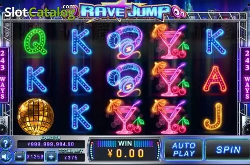 Οθόνη2. Rave Jump Κουλοχέρης