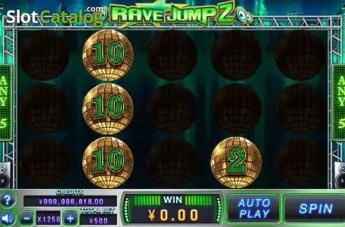 Οθόνη2. Rave Jump 2 Κουλοχέρης