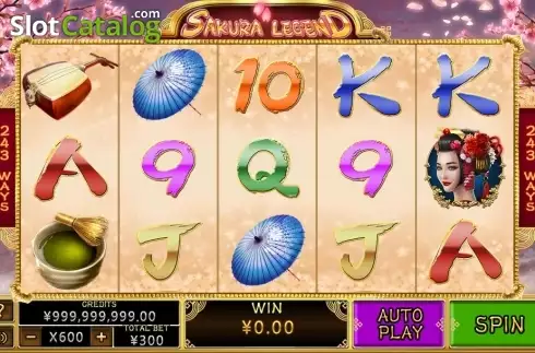 Οθόνη2. Sakura Legend Κουλοχέρης