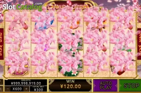 Οθόνη3. Sakura Legend Κουλοχέρης