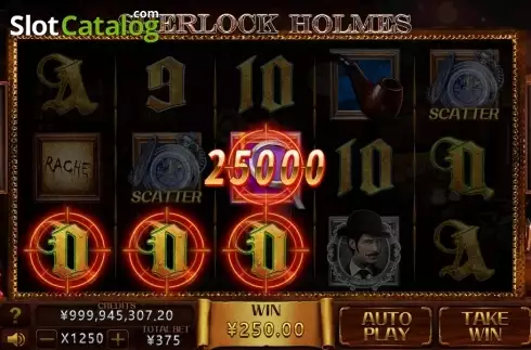 Οθόνη3. Sherlock Holmes (CQ9Gaming) Κουλοχέρης