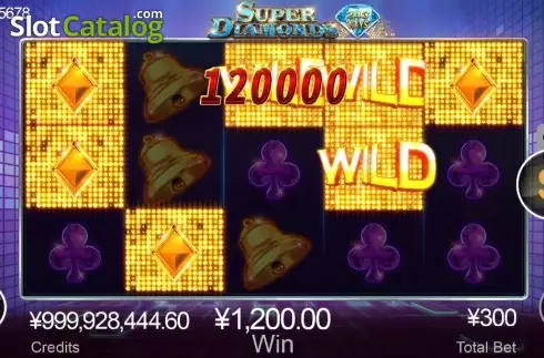 Οθόνη3. Super Diamonds Κουλοχέρης
