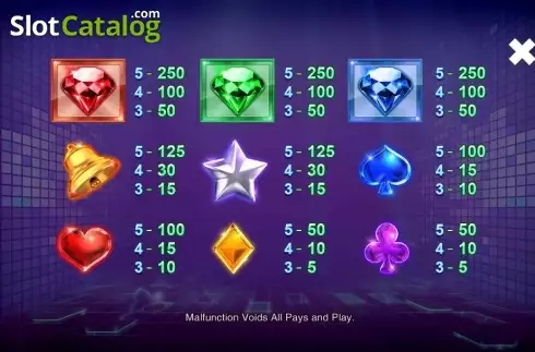Οθόνη4. Super Diamonds Κουλοχέρης