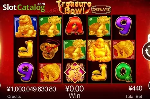 Οθόνη2. Treasure Bowl (CQ9Gaming) Κουλοχέρης