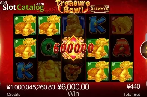 Οθόνη3. Treasure Bowl (CQ9Gaming) Κουλοχέρης